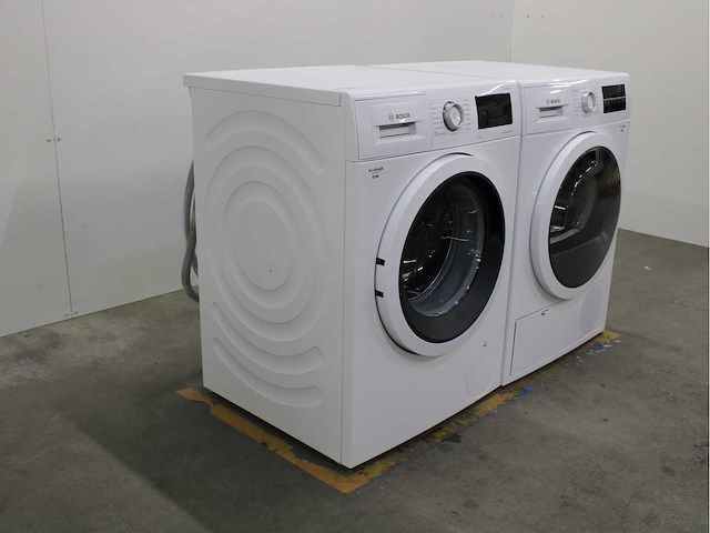 Bosch serie|6 ecosilence drive wasmachine & bosch serie|6 wasdroger - afbeelding 4 van  8