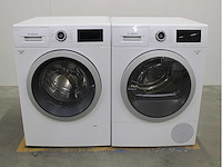 Bosch serie|6 i-dos aquastop ecosilence drive wasmachine & bosch serie|6 selfcleaning condenser wasdroger - afbeelding 1 van  7