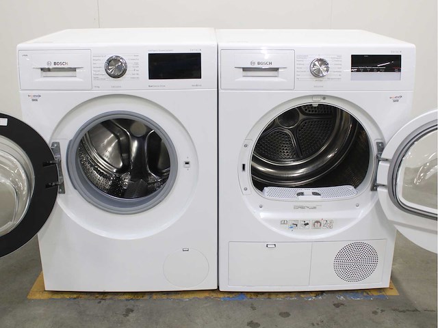 Bosch serie|6 i-dos ecosilence drive exclusiv wasmachine & bosch serie|4 exclusiv wasdroger - afbeelding 2 van  8