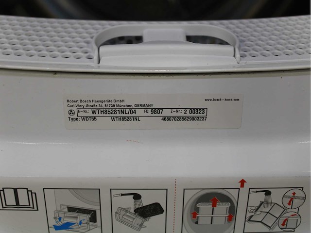 Bosch serie|6 i-dos ecosilence drive exclusiv wasmachine & bosch serie|4 exclusiv wasdroger - afbeelding 8 van  8