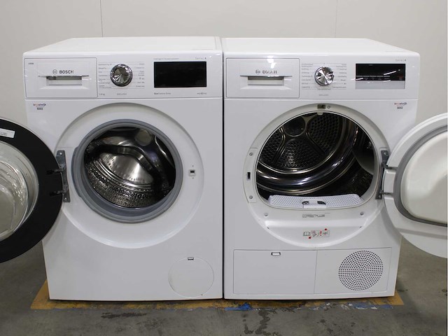 Bosch serie|6 i-dos ecosilence drive exclusiv wasmachine & bosch serie|4 exclusiv wasdroger - afbeelding 2 van  8