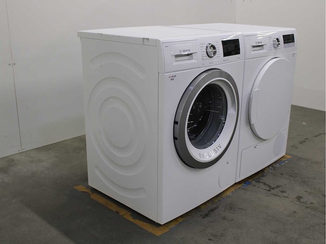 Bosch serie|6 i-dos ecosilence drive exclusiv wasmachine & bosch serie|4 exclusiv wasdroger - afbeelding 4 van  8