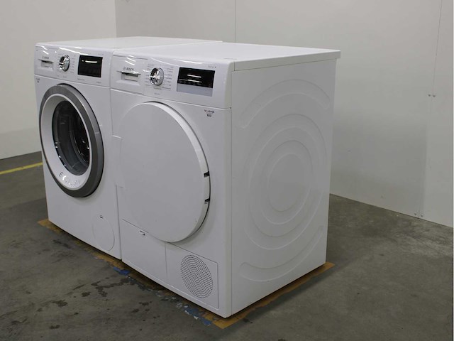 Bosch serie|6 i-dos ecosilence drive exclusiv wasmachine & bosch serie|4 exclusiv wasdroger - afbeelding 7 van  8