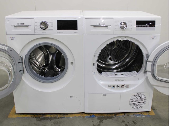Bosch serie|6 i-dos ecosilence drive exclusiv wasmachine & bosch serie|4 exclusiv wasdroger - afbeelding 2 van  8