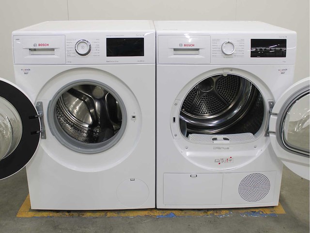 Bosch serie|6 i-dos ecosilence drive wasmachine & bosch serie|6 wasdroger - afbeelding 2 van  8