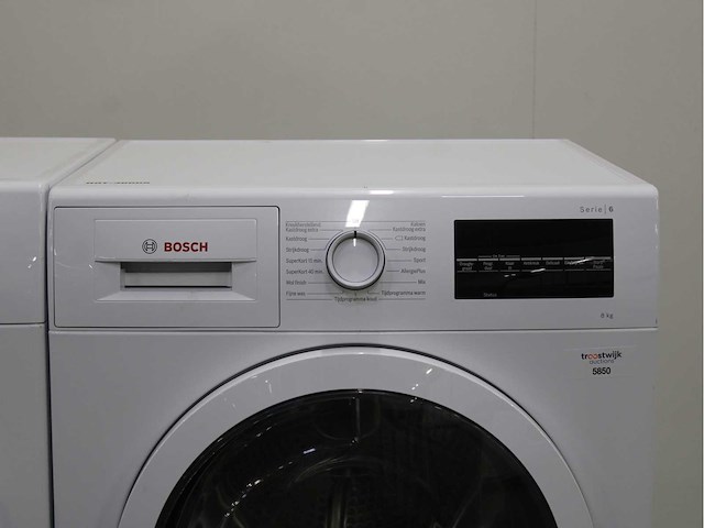 Bosch serie|6 i-dos ecosilence drive wasmachine & bosch serie|6 wasdroger - afbeelding 5 van  7