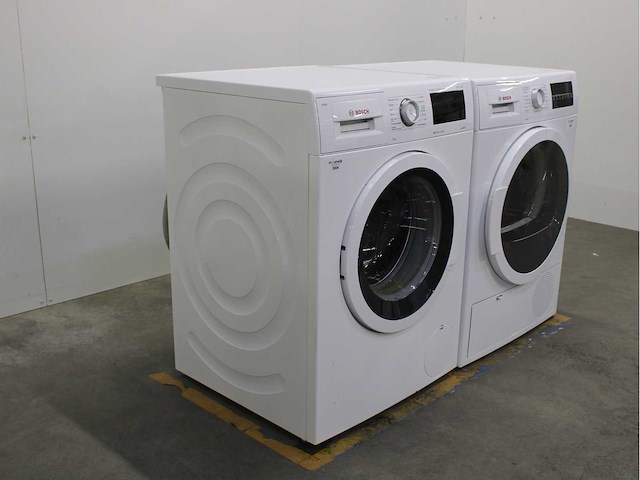 Bosch serie|6 i-dos ecosilence drive wasmachine & bosch serie|6 wasdroger - afbeelding 4 van  8