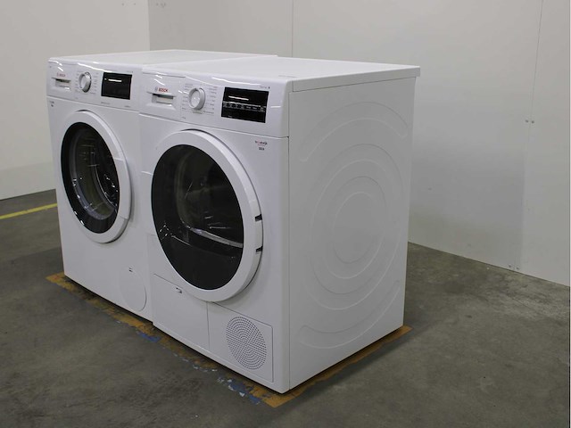 Bosch serie|6 i-dos ecosilence drive wasmachine & bosch serie|6 wasdroger - afbeelding 7 van  8