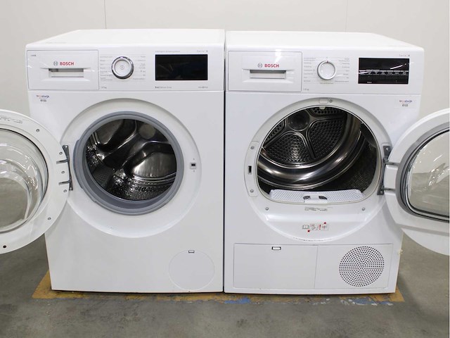 Bosch serie|6 i-dos ecosilence drive wasmachine & bosch serie|6 wasdroger - afbeelding 2 van  8