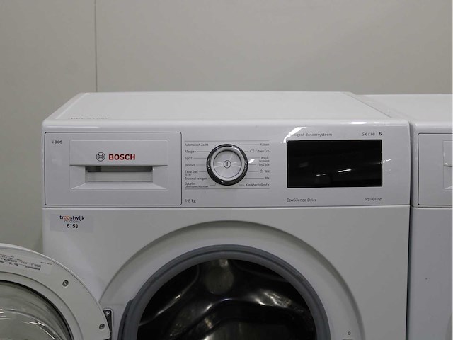 Bosch serie|6 i-dos ecosilence drive wasmachine & bosch serie|6 wasdroger - afbeelding 3 van  8