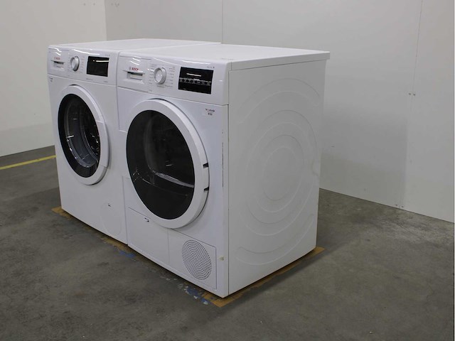 Bosch serie|6 i-dos ecosilence drive wasmachine & bosch serie|6 wasdroger - afbeelding 7 van  8
