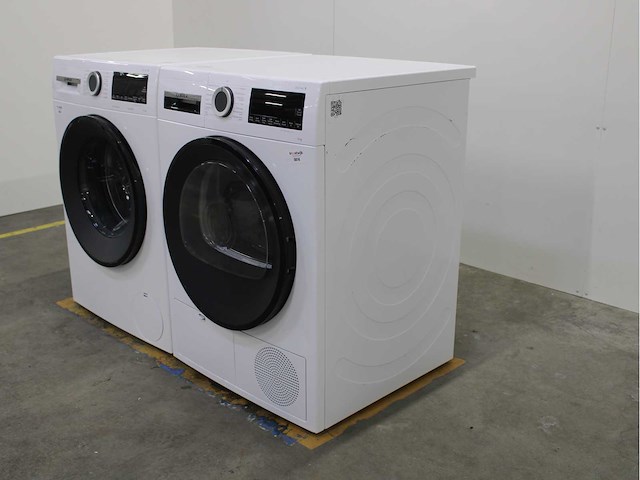 Bosch serie|6 iron assist aquastop wasmachine & bosch serie|6 wasdroger - afbeelding 7 van  8