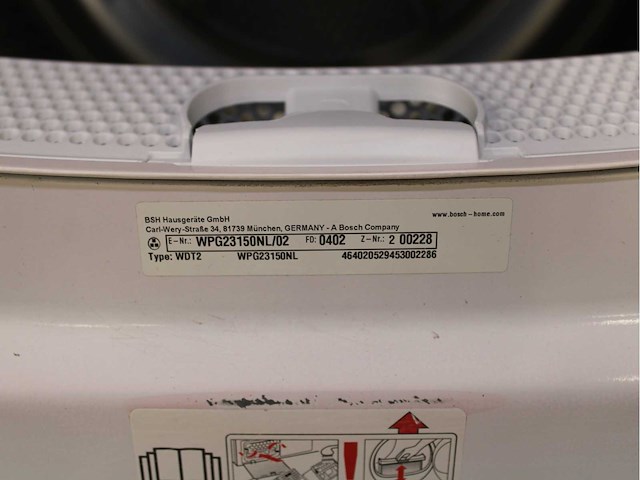 Bosch serie|6 iron assist aquastop wasmachine & bosch serie|6 wasdroger - afbeelding 8 van  8