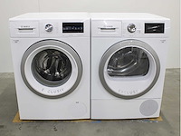 Bosch serie|6 sportsedition aquastop ecosilencedrive wasmachine & bosch serie|6 selfcleaning condenser exclusiv wasdroger - afbeelding 1 van  8