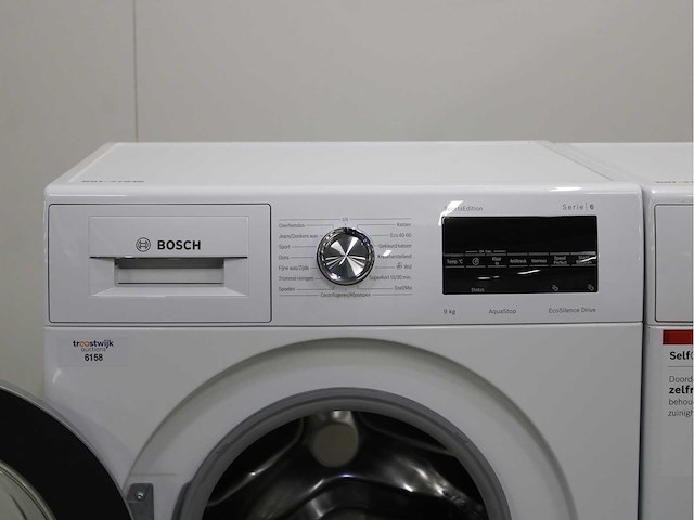 Bosch serie|6 sportsedition aquastop ecosilencedrive wasmachine & bosch serie|6 sportsedition selfcleaning condenser wasdroger - afbeelding 3 van  8