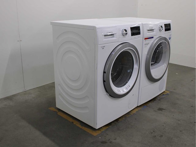 Bosch serie|6 sportsedition aquastop ecosilencedrive wasmachine & bosch serie|6 sportsedition selfcleaning condenser wasdroger - afbeelding 4 van  8