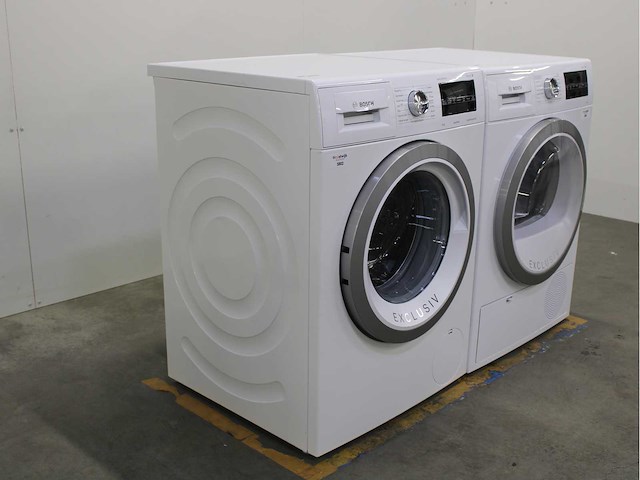 Bosch serie|6 sportsedition aquastop ecosilencedrive wasmachine & bosch serie|6 wasdroger - afbeelding 4 van  8