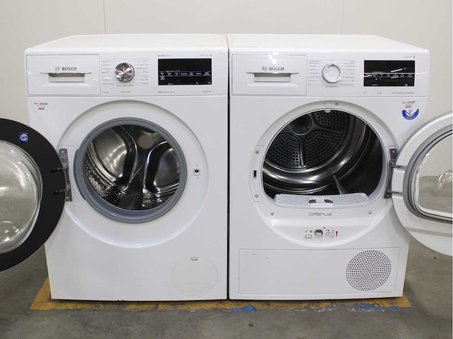 Bosch serie|6 sportsedition ecosilence drive exclusiv wasmachine & bosch serie|6 wasdroger - afbeelding 2 van  8