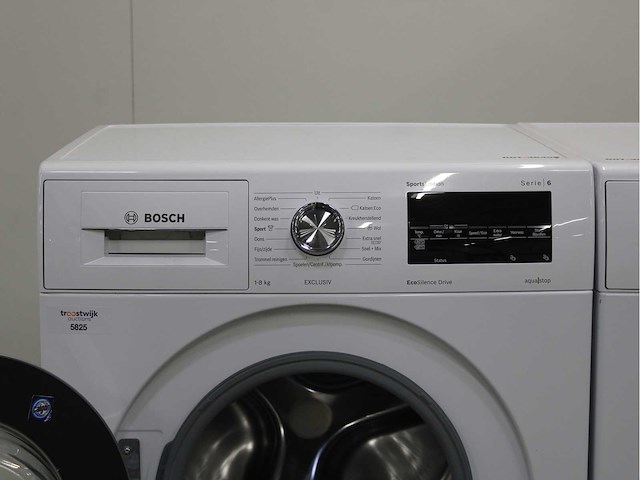 Bosch serie|6 sportsedition ecosilence drive exclusiv wasmachine & bosch serie|6 wasdroger - afbeelding 3 van  8
