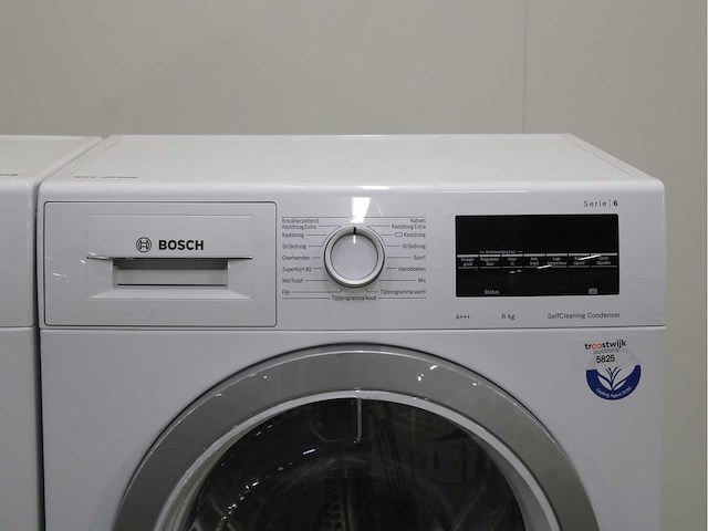 Bosch serie|6 sportsedition ecosilence drive exclusiv wasmachine & bosch serie|6 wasdroger - afbeelding 6 van  8
