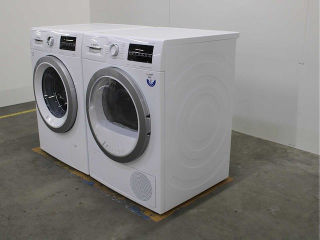 Bosch serie|6 sportsedition ecosilence drive exclusiv wasmachine & bosch serie|6 wasdroger - afbeelding 7 van  8
