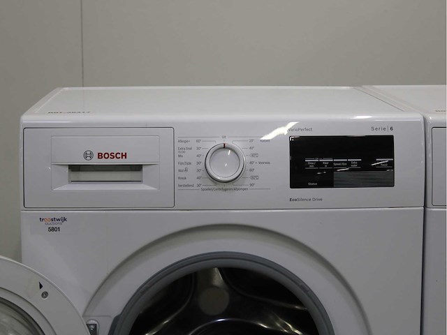 Bosch serie|6 varioperfect ecosilence drive wasmachine & bosch serie|4 wasdroger - afbeelding 3 van  8