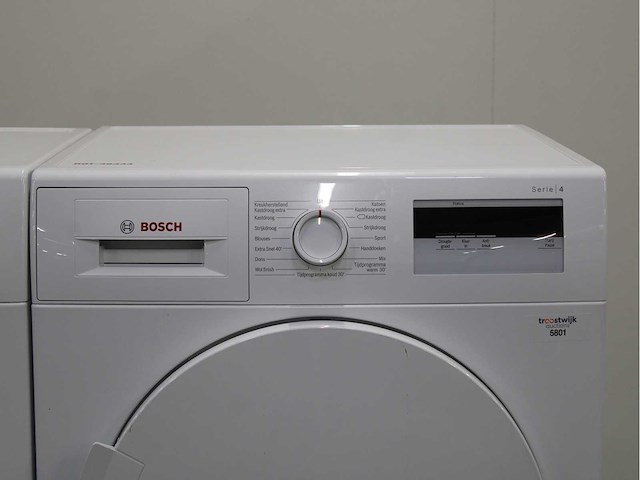 Bosch serie|6 varioperfect ecosilence drive wasmachine & bosch serie|4 wasdroger - afbeelding 6 van  8