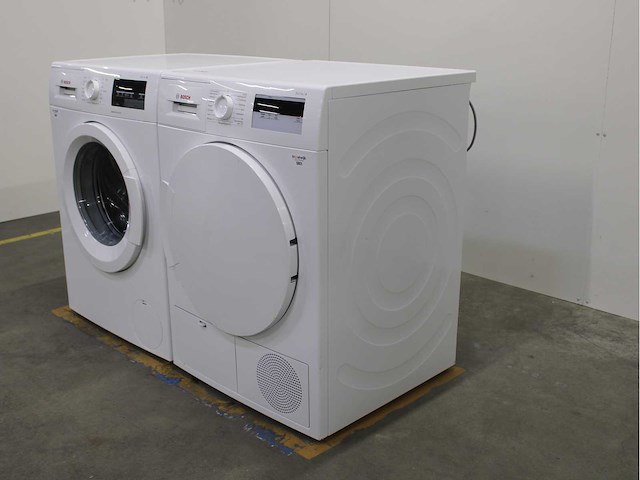 Bosch serie|6 varioperfect ecosilence drive wasmachine & bosch serie|4 wasdroger - afbeelding 7 van  8