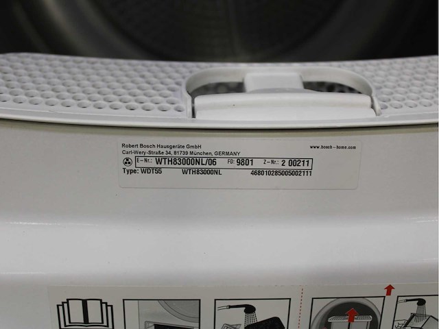 Bosch serie|6 varioperfect ecosilence drive wasmachine & bosch serie|4 wasdroger - afbeelding 8 van  8