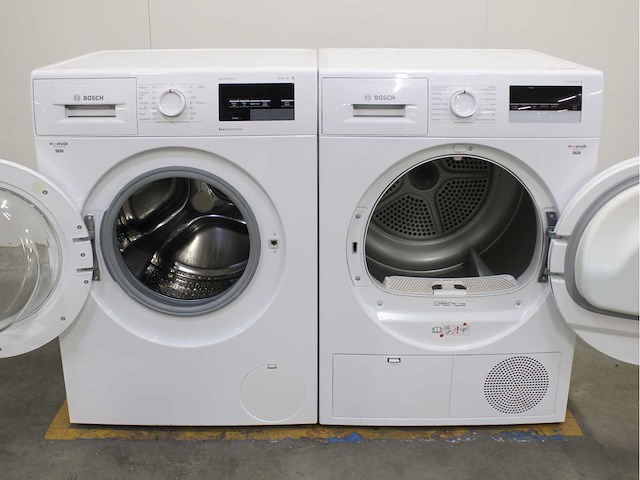 Bosch serie|6 varioperfect ecosilence drive wasmachine & bosch serie|4 wasdroger - afbeelding 2 van  8