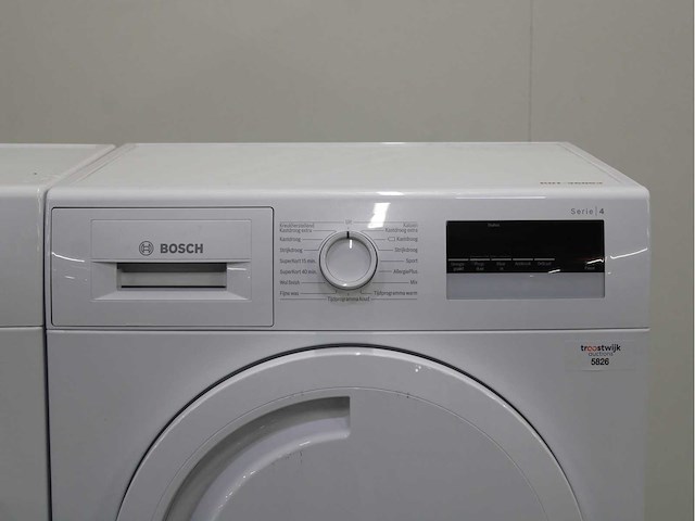 Bosch serie|6 varioperfect ecosilence drive wasmachine & bosch serie|4 wasdroger - afbeelding 6 van  8