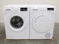 Bosch serie|6 varioperfect ecosilence drive wasmachine & bosch serie|4 wasdroger - afbeelding 1 van  8