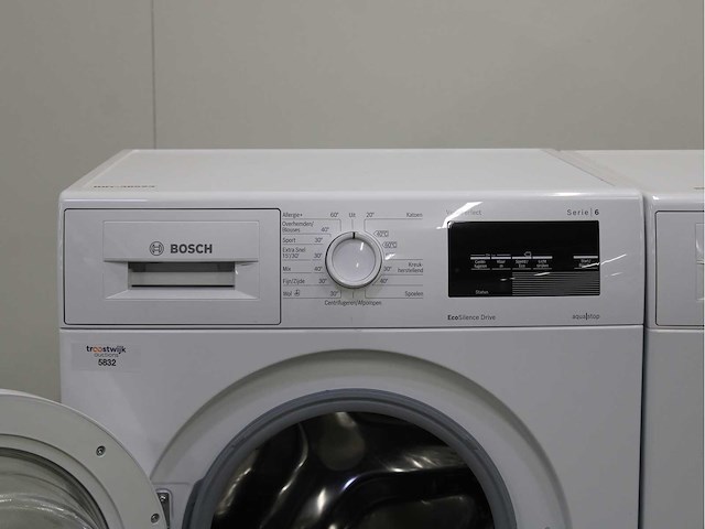 Bosch serie|6 varioperfect ecosilence drive wasmachine & bosch serie|4 wasdroger - afbeelding 3 van  8