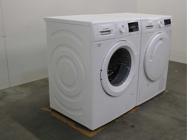 Bosch serie|6 varioperfect ecosilence drive wasmachine & bosch serie|4 wasdroger - afbeelding 4 van  8