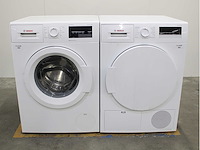 Bosch serie|6 varioperfect ecosilence drive wasmachine & bosch serie|4 wasdroger - afbeelding 1 van  8