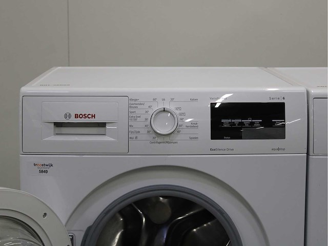 Bosch serie|6 varioperfect ecosilence drive wasmachine & bosch serie|4 wasdroger - afbeelding 3 van  8