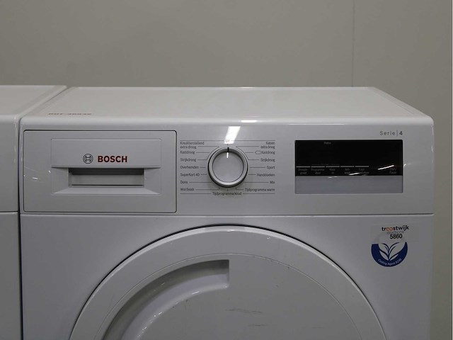 Bosch serie|6 varioperfect ecosilence drive wasmachine & bosch serie|4 wasdroger - afbeelding 6 van  8