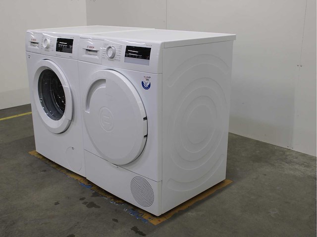 Bosch serie|6 varioperfect ecosilence drive wasmachine & bosch serie|4 wasdroger - afbeelding 7 van  8