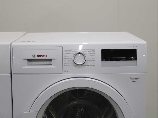 Bosch serie|6 varioperfect ecosilence drive wasmachine & bosch serie|4 wasdroger - afbeelding 6 van  8