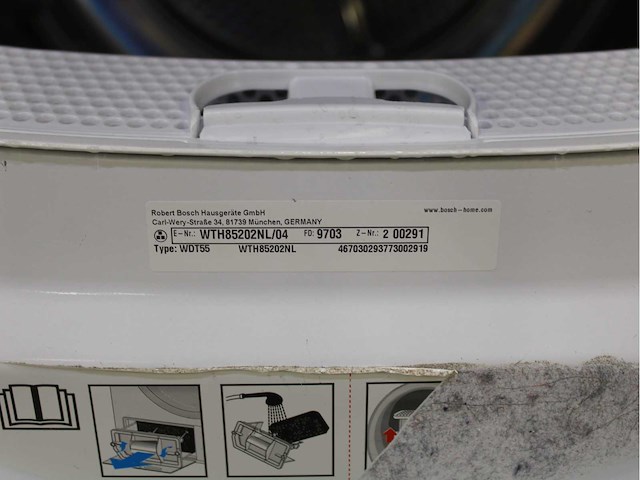 Bosch serie|6 varioperfect ecosilence drive wasmachine & bosch serie|4 wasdroger - afbeelding 8 van  8