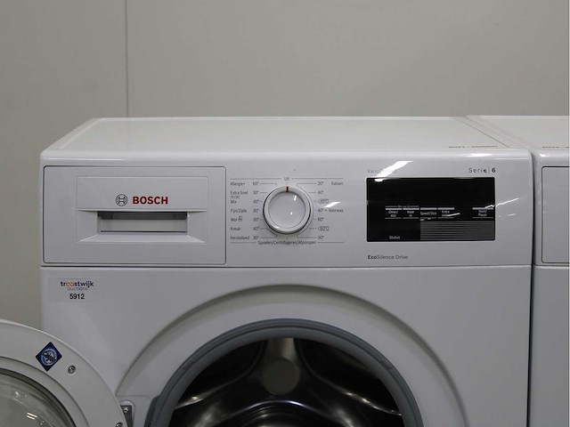 Bosch serie|6 varioperfect ecosilence drive wasmachine & bosch serie|4 wasdroger - afbeelding 3 van  8