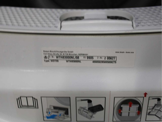 Bosch serie|6 varioperfect ecosilence drive wasmachine & bosch serie|4 wasdroger - afbeelding 8 van  8