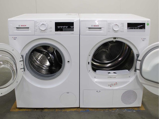 Bosch serie|6 varioperfect ecosilence drive wasmachine & bosch serie|4 wasdroger - afbeelding 2 van  8