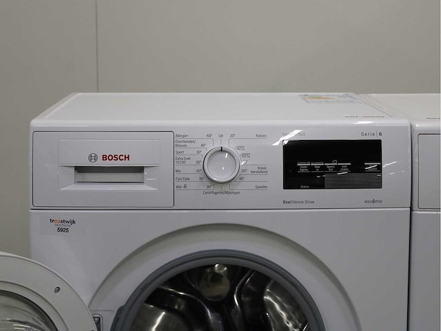 Bosch serie|6 varioperfect ecosilence drive wasmachine & bosch serie|4 wasdroger - afbeelding 3 van  8
