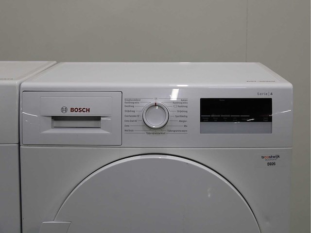 Bosch serie|6 varioperfect ecosilence drive wasmachine & bosch serie|4 wasdroger - afbeelding 6 van  8