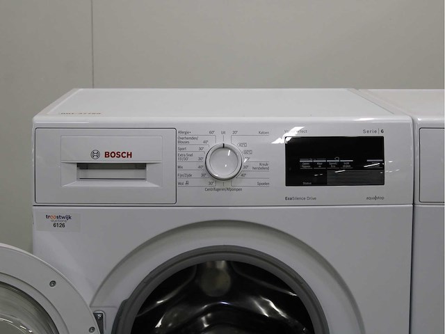 Bosch serie|6 varioperfect ecosilence drive wasmachine & bosch serie|4 wasdroger - afbeelding 3 van  8