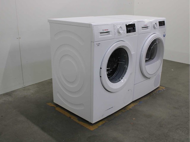 Bosch serie|6 varioperfect ecosilence drive wasmachine & bosch serie|4 wasdroger - afbeelding 4 van  8