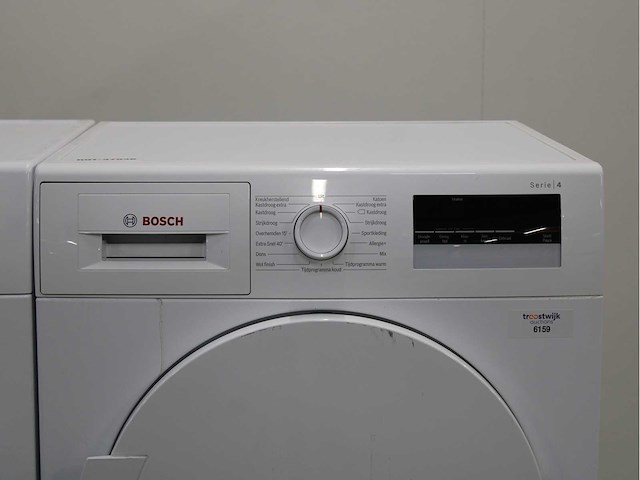 Bosch serie|6 varioperfect ecosilence drive wasmachine & bosch serie|4 wasdroger - afbeelding 5 van  7