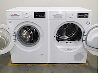 Bosch serie|6 varioperfect ecosilence drive wasmachine & bosch serie|6 selfcleaning condenser wasdroger - afbeelding 2 van  8