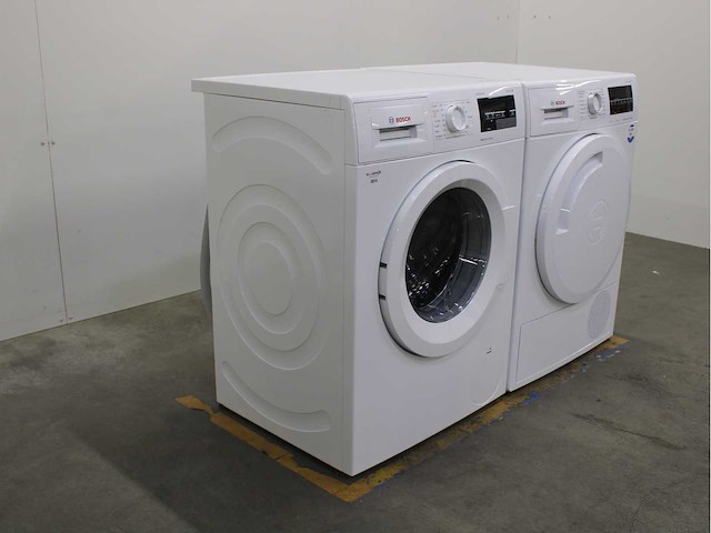 Bosch serie|6 varioperfect ecosilence drive wasmachine & bosch serie|6 selfcleaning condenser wasdroger - afbeelding 4 van  8